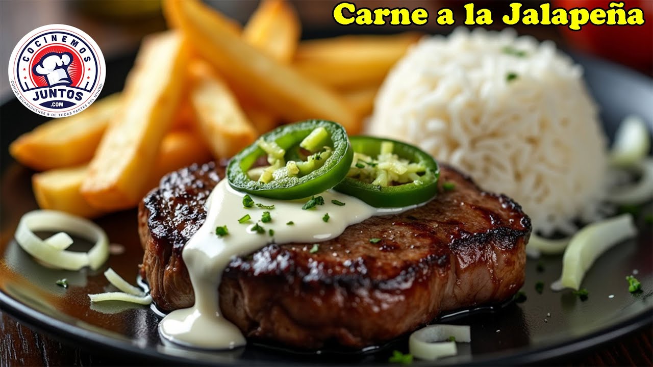 Carne en salsa a la jalapeña