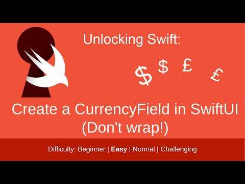 Create a CurrencyField in SwiftUI (MINUS UIKit)