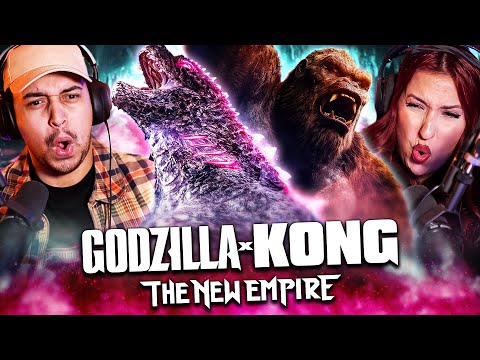 GODZILLA X KONG: THE NEW EMPIRE (2024) MOVIE REACTION - THIS WAS FUN! - FIRST TIME WATCHING - REVIEW