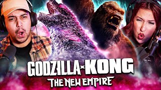 GODZILLA X KONG: THE NEW EMPIRE (2024) MOVIE REACTION  THIS WAS FUN!  FIRST TIME WATCHING  REVIEW