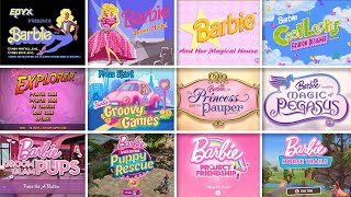 Evolution of Barbie Games Start Screen intro (1985 - 2025) screenshot 4