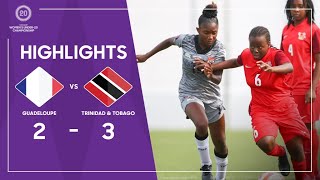 Concacaf Womens Under-20 Championship 2023 Highlights | Guadeloupe vs Trinidad and Tobago