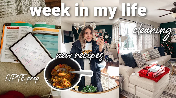 Week in Our Life: NPTE Prep, New Recipes, Cleaning