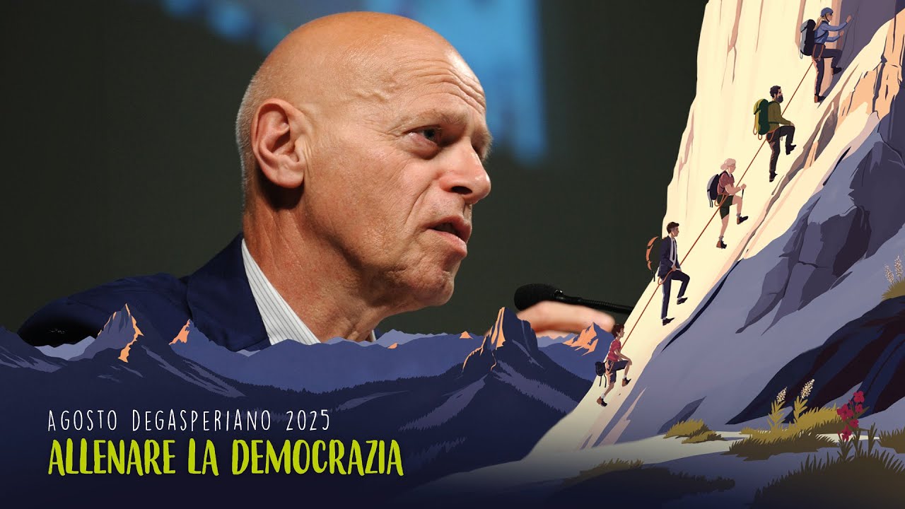 Agosto degasperiano 2025, incontro con Ilvo Diamanti in dialogo con Giacomo Bottos