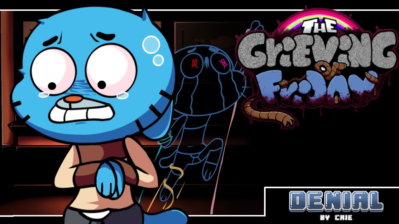 The Grieving of Friday-DENIAL GAMEPLAY [By Crie] FNF MOD|TGOF