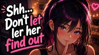 [ASMR] Your Sister's Best Friend Sneaks Into Your Bed... 🌛Shhh She Can't Know...♡ F4M
