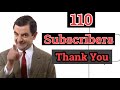 My First 110 SUBSCRIBERS Thank You guys