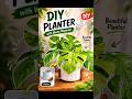 DIY Planter🪴 Aesthetic Decor ✨!!#diy #shortvideo #craft #homedecor #viral #art #trending