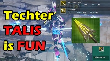 Techter Talis is Fun to Play PSO2 NGS