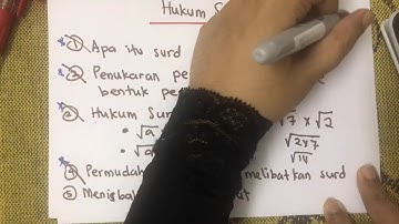 Hukum Surd (Part 3) - Menisbahkan Penyebut melibatkan Ungkapan Surd (Surd Konjugat)
