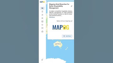 Map All Your Hotel Branches in Minutes with MAPOG! 🏨🗺️ #nocode #mapog  #gis #technology #mapping
