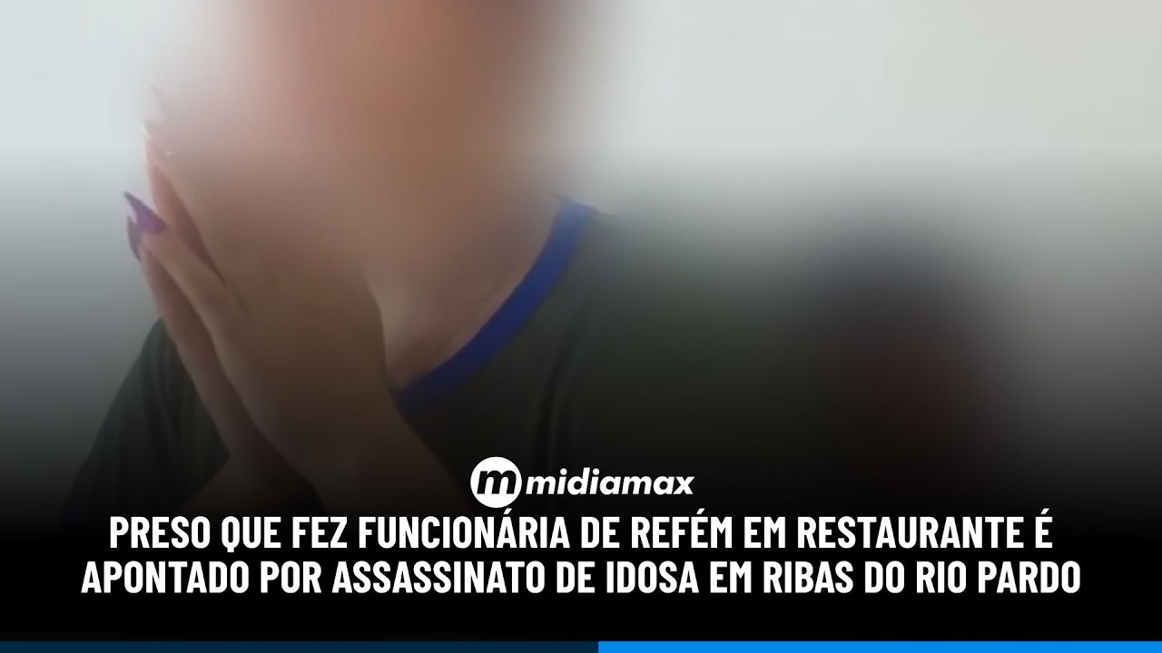 VÍDEO: Preso que fez funcionária de refém em restaurante confessa assassinato de idosa em Ribas