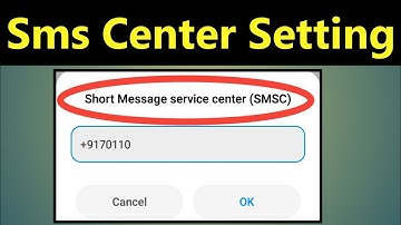 Sms Center Number In Redmi Phones | Mi Mobile Sms Center Setting