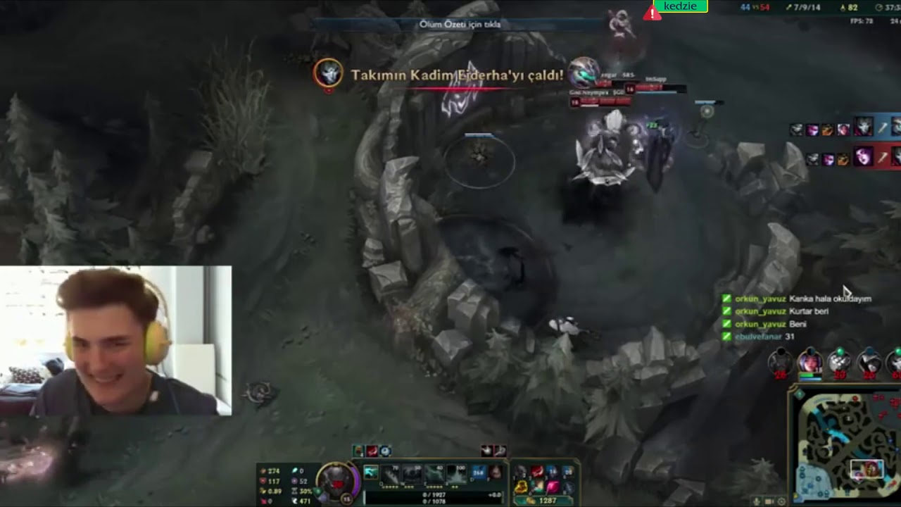 ELWIND CANLI YAYINDA ÖLDÜ KESİNLİKLE KILİKBEYİT DEĞİL  LoL yayın anları 