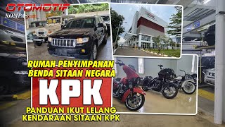Ulas Kendaraan Dan Cara Ikut Lelang Sitaan KPK