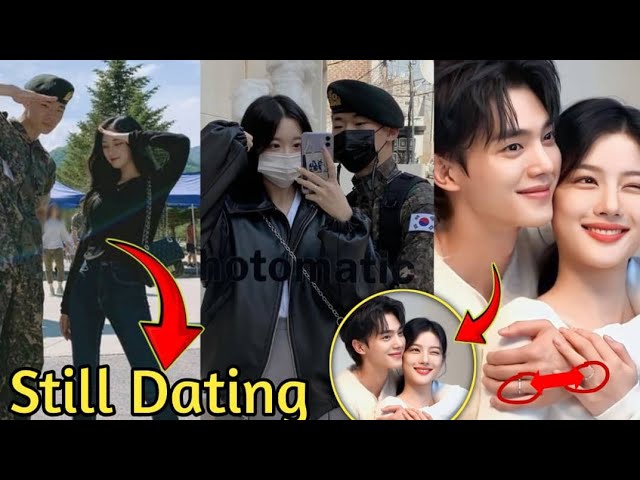 Continue Dating even military😱 Song kang and kim yoo Jung Continue Dating even in military class=