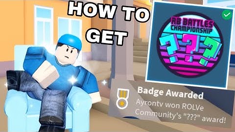 HOW TO GET RB BATTLE ??? SECRET ARSENAL BADGE! | ROBLOX ARSENAL