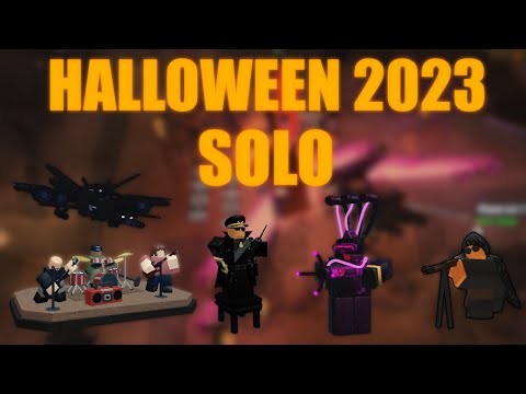 SOLO HALLOWEEN 2023 EVENT | Tower Battles | Roblox