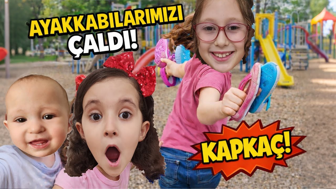 BAHAR BANU ALYA VE ASEL MİRANIN AYAKKABILARINI ALIP KAÇTI !! YAKALAYAMADIM !! 