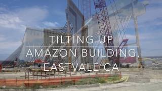 Tilting Up a New Amazon Distribution Building