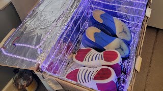 How to make an inexpensive ice box, for your Jordan's soles.