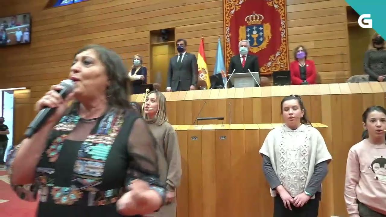 UXÍA Himno galego 40 aniv. do Parlamento Galego