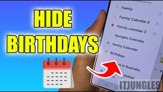 How to Hide Birthdays in Calendars on Samsung Galaxy S25