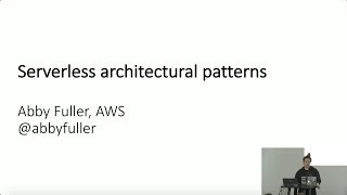 Live from the London Loft | Serverless Architectural Patterns