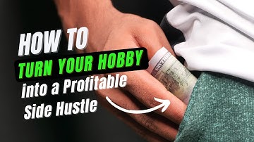 Turn Your Passion into Profit: How to Turn Your Hobby into a Profitable Side Hustle💶💰