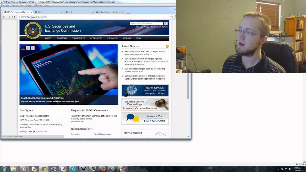 Scikit Learn Machine Learning Tutorial for investing with Python p. 3 ...
