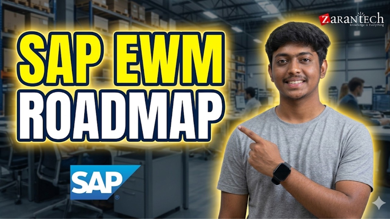 Roadmap to Become an SAP EWM Consultant | ZaranTech - YouTube