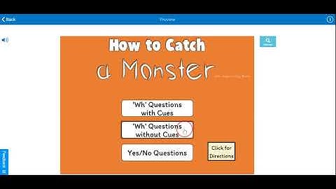 How to Catch a Monster Auditory Comprehension