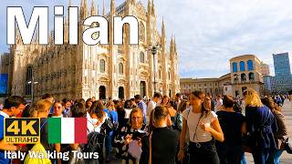 Milan City Walk | What Milan Really Looks Like | City Center Tour in 4K