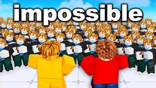 2 YouTubers VS 100 Noobs!