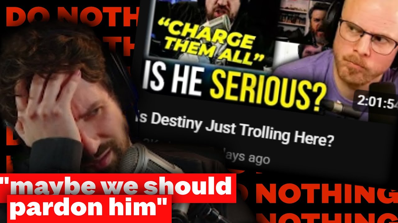 Destiny Reacts to Hutch's Coverage of his Debate but i cut out all of ...