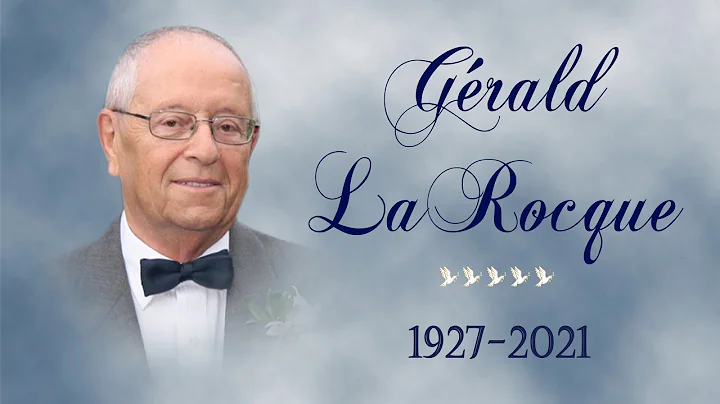 Crmonie funraire de M. Grald LaRocque le 2022-07-16