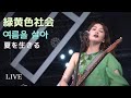 [녹황색사회] 緑黄色社会 - 夏を生きる 여름을 살아 LIVE [가사해석/한글자막] 2022 Rising Sun Rock Festival