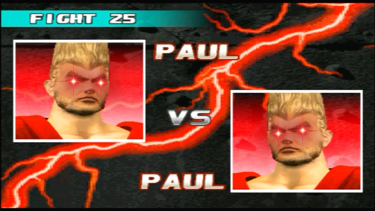 Tekken 3 Paul Phoenix Survival Battle Playthrough 