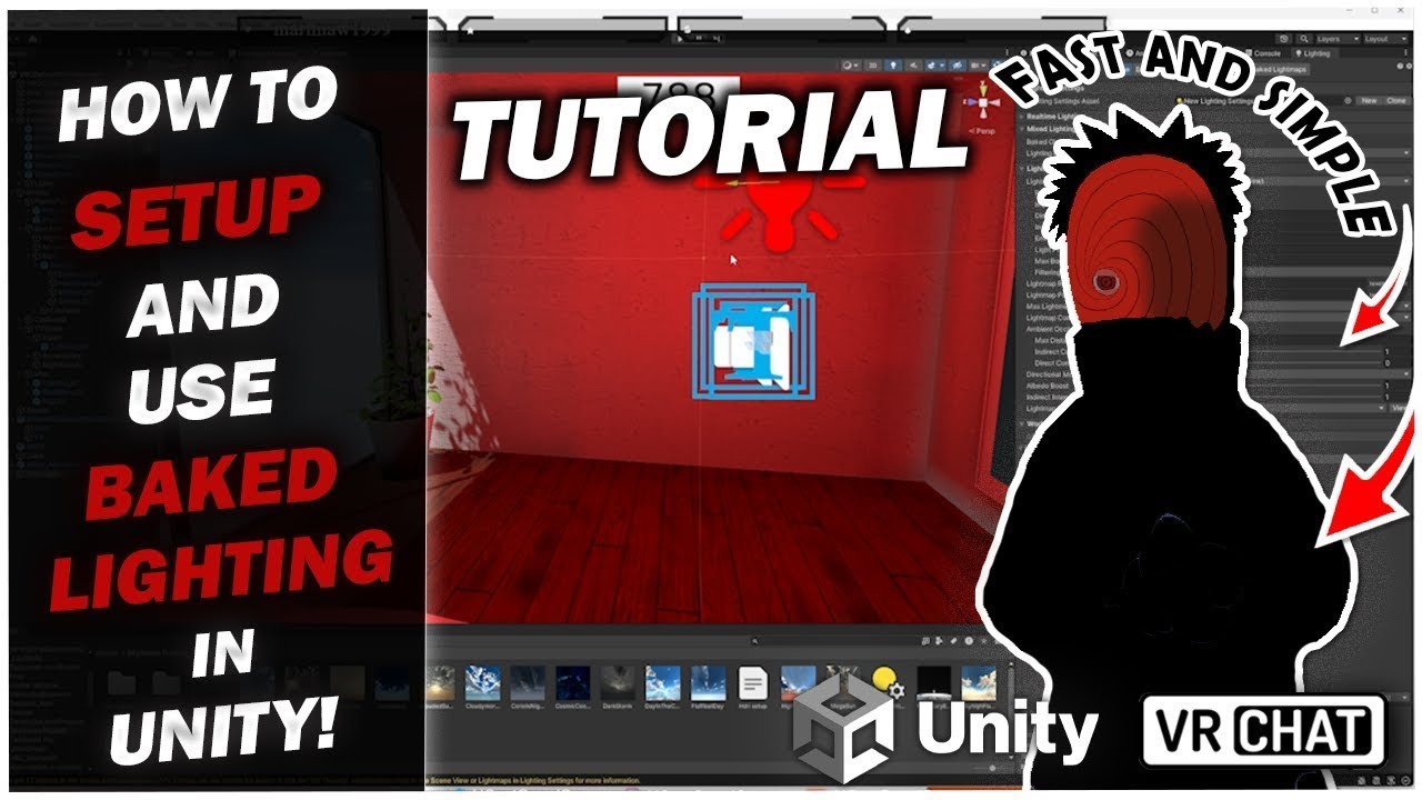 How To Add Lights in Unity and Use Bake Lighting | Unity Tutorial - YouTube