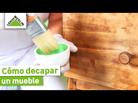 Cómo decapar madera o metal 🪑​🔩 Decapante de pintura y barniz