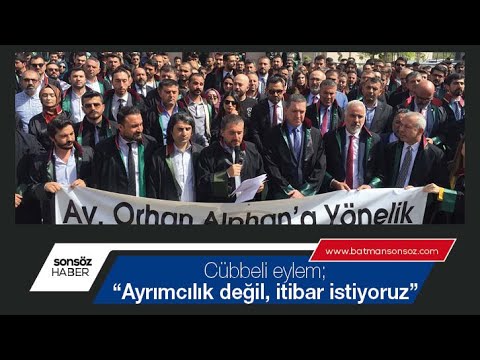 Batman&rsquo;da C&uuml;bbeli eylem