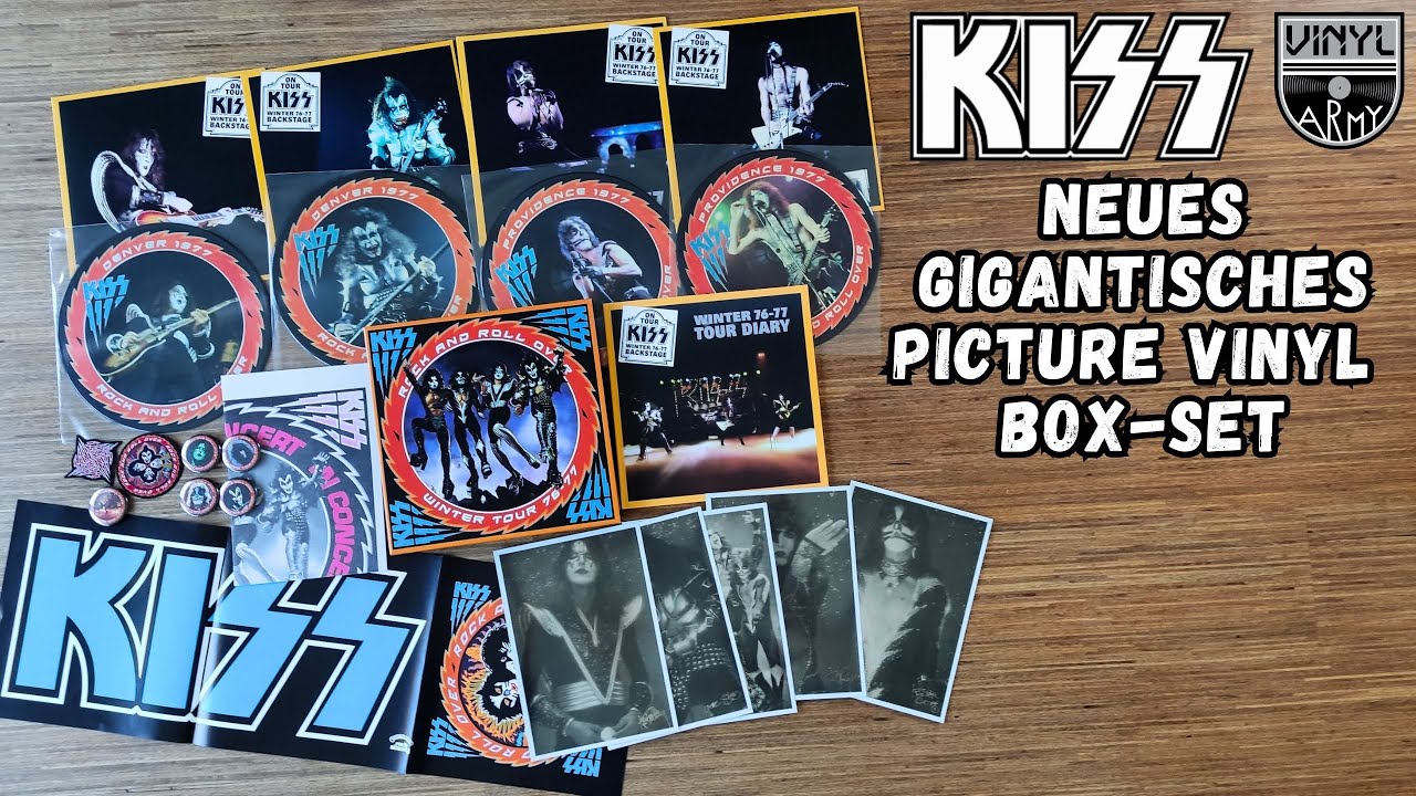 UNBOXING - KISS Rock And Roll Over Winter Tour 76-77 Vinyl Box Set