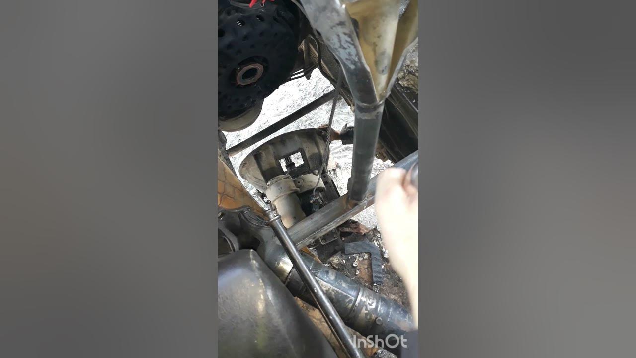 Как снять коробку на урале
