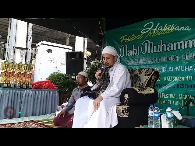 Ceramah Habib Muhammad Waliyullah Bin Syaikh Habib Saggaf Bin Mahdi BSA || Di Bogor 1 Desember 2019 class=