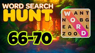 WORD SEARCH HUNT 66 67 68 69 70