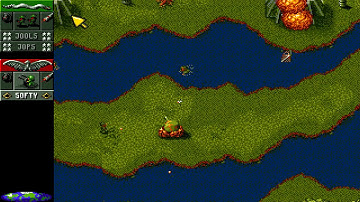 Cannon Fodder gameplay (Amiga) - Mission 8 Phase 2 (HD 1080p)