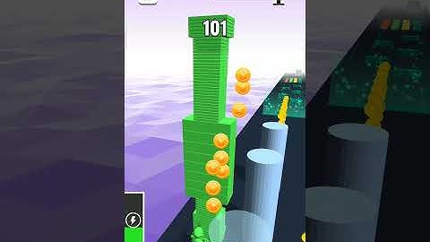 Stack Colors gameplay level 77 shorts