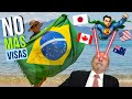 ¿Brasil PIDE VISA en el 2023? Brasil Visao