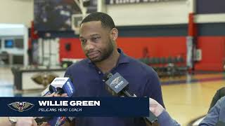 Willie Green | Pelicans End of Season Media Availability 4/30/2024