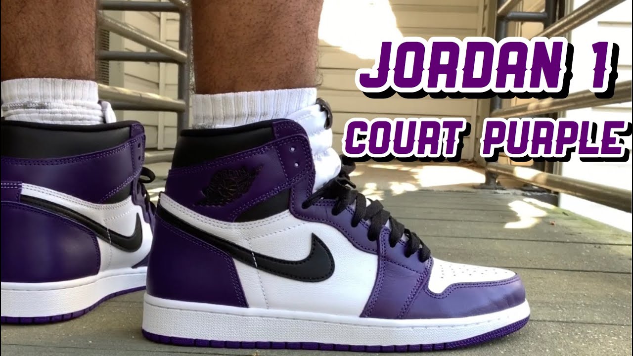 jordan 1 purple court 2020